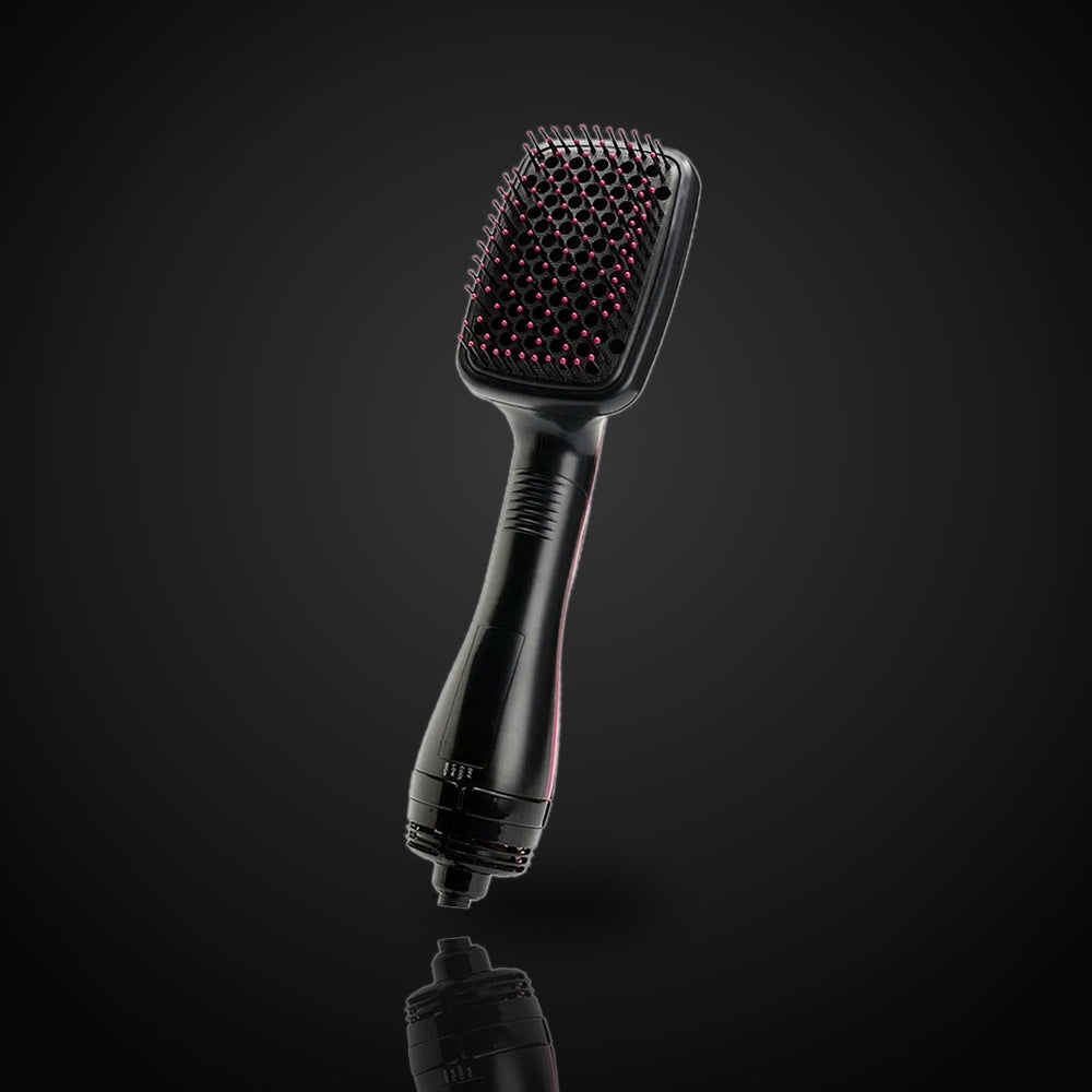 3-in-1 Hot Air Brush – Hair Dryer, Straightener & Curling Styler for Effortless Hair Styling